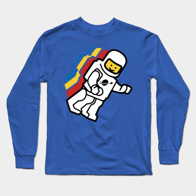 lego Floating Spaceman 1 Long Sleeve T-Shirt by CedricPatels